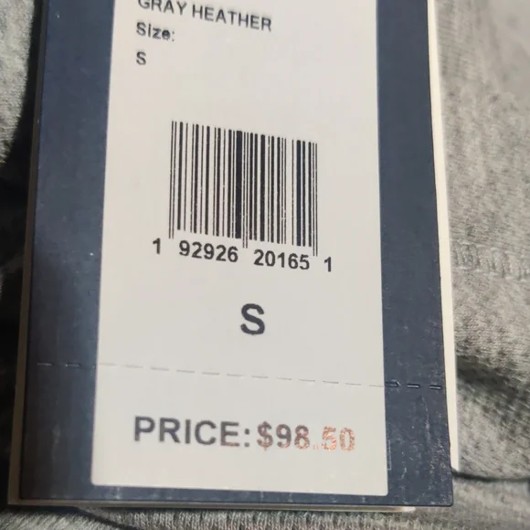 Vineyard Vines Men's Light Gray Long Sleeve Salwater Hoodie Nwt Size Small - Picture 4 of 8